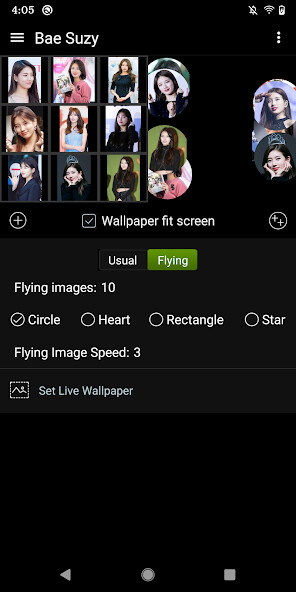 Run android online APK Bae Suzy LWP from MyAndroid or emulate Bae Suzy LWP using MyAndroid