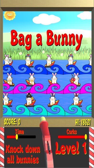 Emulate iPhone app Bag a Bunny Pro using MyAndroid