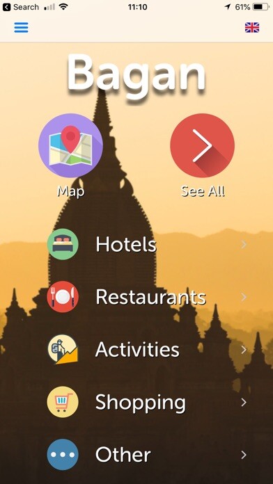 Emulate iPhone app Bagan Travel Expert Guide using MyAndroid Emulate iPhone app Bagan Travel Expert Guide using MyAndroid