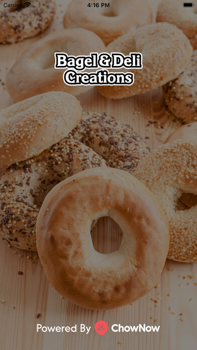 Emulate iPhone app Bagel & Deli Creations using MyAndroid