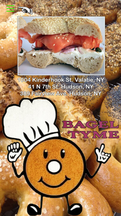 Emulate iPhone app Bagel Tyme Hudson Valatie using MyAndroid Emulate iPhone app Bagel Tyme Hudson Valatie using MyAndroid
