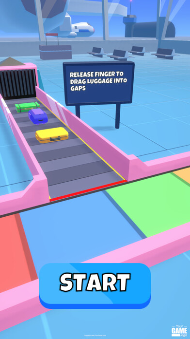 Emulate iPhone app Baggage Claim Challenge using MyAndroid