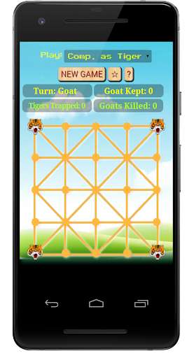 Run android online APK Baghchal Game from MyAndroid or emulate Baghchal Game using MyAndroid