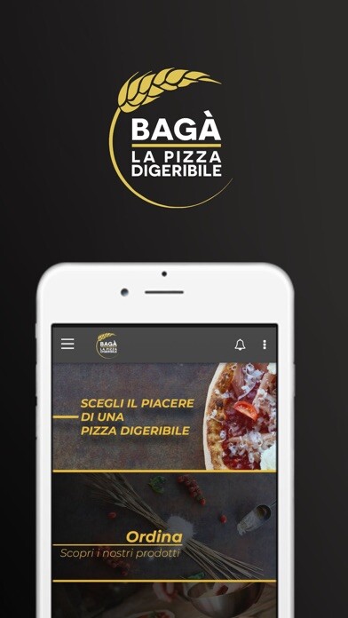 Emulate iPhone app Bagà _ La pizza digeribile using MyAndroid Emulate iPhone app Bagà _ La pizza digeribile using MyAndroid