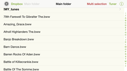 Emulate iPhone app Bagpipe Player using MyAndroid Emulate iPhone app Bagpipe Player using MyAndroid