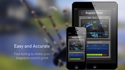 Emulate iPhone app Bagpipe Tuner using MyAndroid Emulate iPhone app Bagpipe Tuner using MyAndroid