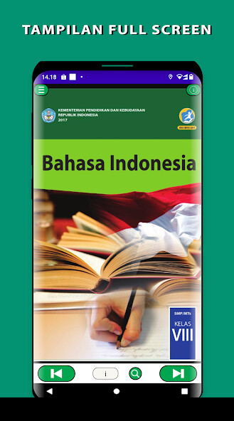 Run android online APK Bahasa Indonesia SMP Kelas 8 Kurikulum 2013 from MyAndroid or emulate Bahasa Indonesia SMP Kelas 8 Kurikulum 2013 using MyAndroid