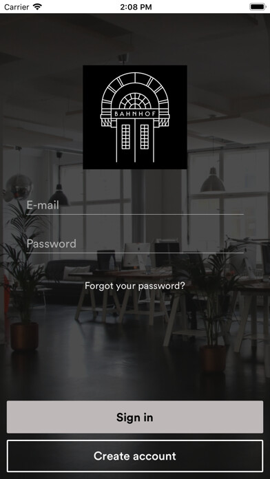Emulate iPhone app Bahnhof cowork using MyAndroid Emulate iPhone app Bahnhof cowork using MyAndroid