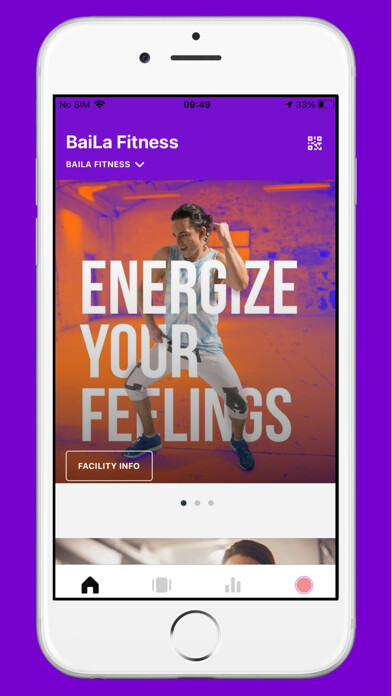 Emulate iPhone app BaiLa Fitness using MyAndroid