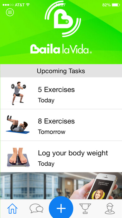 Emulate iPhone app Baila la Vida, Clases de Zumba using MyAndroid Emulate iPhone app Baila la Vida, Clases de Zumba using MyAndroid