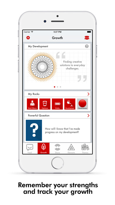 Emulate iPhone app Bain Inspired – Leadership using MyAndroid