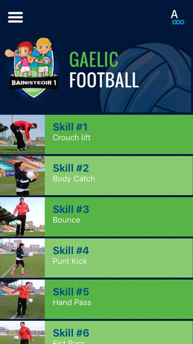 Emulate iPhone app Bainisteoir 1 using MyAndroid