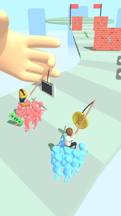 Emulate iPhone app Bait Race using MyAndroid