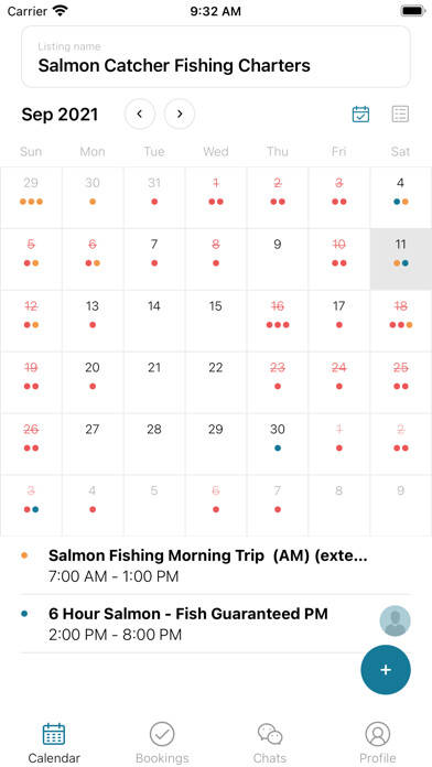 Emulate iPhone app BaitYourHook for Captains using MyAndroid