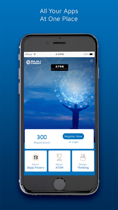 Emulate iPhone app Bajaj Finserv Atom using MyAndroid
