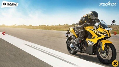 Emulate iPhone app Bajaj Pulsar RS200 Interactive using MyAndroid Emulate iPhone app Bajaj Pulsar RS200 Interactive using MyAndroid