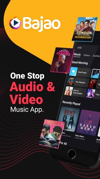 Emulate iPhone app Bajao: Music & Audiobooks using MyAndroid Emulate iPhone app Bajao: Music & Audiobooks using MyAndroid