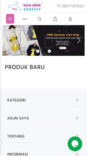 Run android online APK Baju Anak Branded from MyAndroid or emulate Baju Anak Branded using MyAndroid