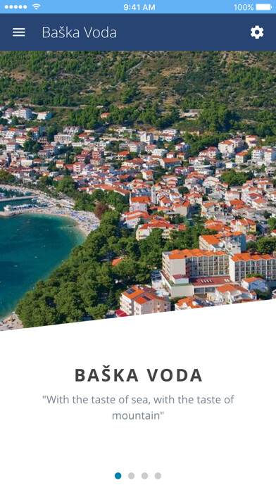 Emulate iPhone app Baška Voda Guide using MyAndroid Emulate iPhone app Baška Voda Guide using MyAndroid
