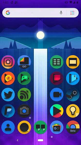 Run android online APK Baked - Dark Android Icon Pack from MyAndroid or emulate Baked - Dark Android Icon Pack using MyAndroid