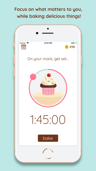 Emulate iPhone app Bakery・ using MyAndroid