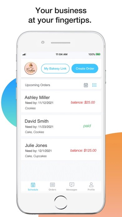 Emulate iPhone app Bakesy: Your Biz Solution using MyAndroid