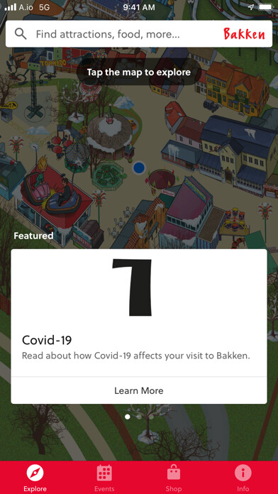 Emulate iPhone app Bakken Official using MyAndroid