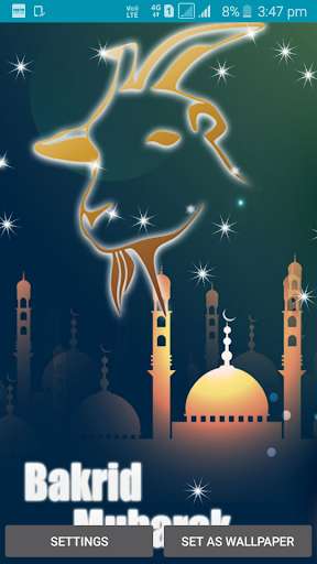 Run android online APK Bakrid Live Wallpapers from MyAndroid or emulate Bakrid Live Wallpapers using MyAndroid