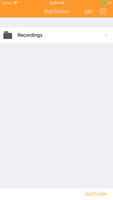 Emulate iPhone app BakSound using MyAndroid