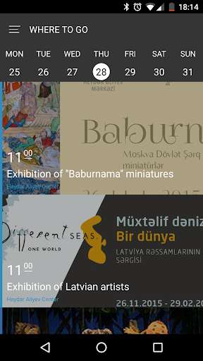 Run android online APK Baku Calendar from MyAndroid or emulate Baku Calendar using MyAndroid Run android online APK Baku Calendar from MyAndroid or emulate Baku Calendar using MyAndroid