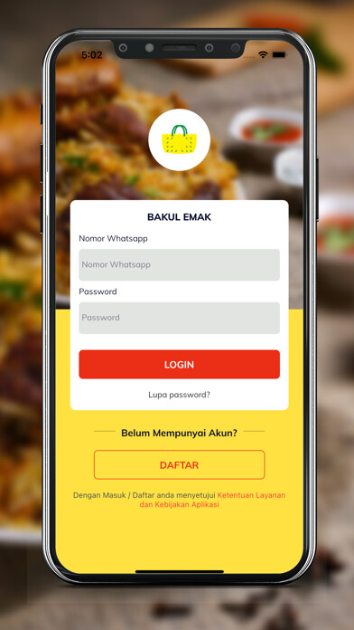 Emulate iPhone app Bakul Emak using MyAndroid Emulate iPhone app Bakul Emak using MyAndroid