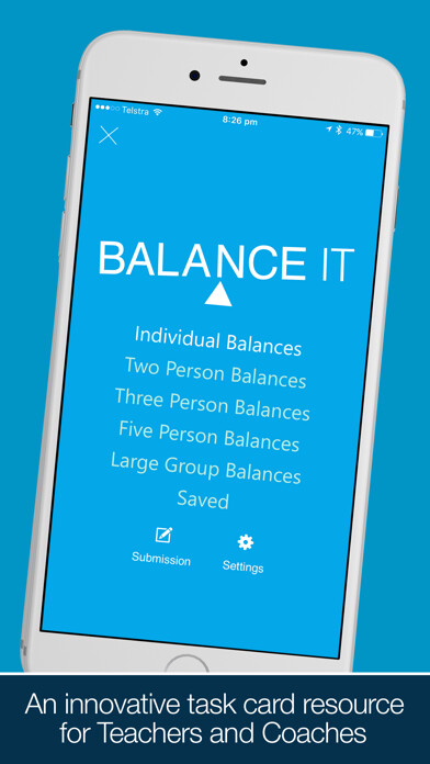 Emulate iPhone app Balance It - Task Cards using MyAndroid Emulate iPhone app Balance It - Task Cards using MyAndroid