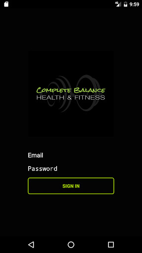 Emulate Android APK BalanceMyFitness Emulate Android APK BalanceMyFitness