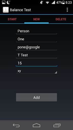 Emulate Android APK Balance Test Emulate Android APK Balance Test