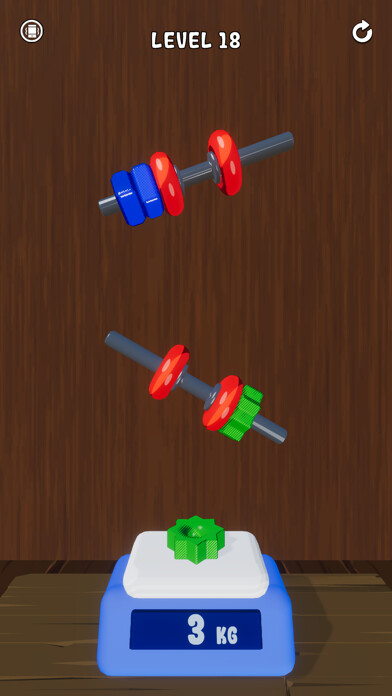 Emulate iPhone app Balance the Dumbbells using MyAndroid Emulate iPhone app Balance the Dumbbells using MyAndroid