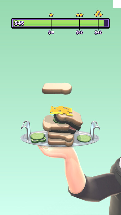 Emulate iPhone app Balance the plate using MyAndroid