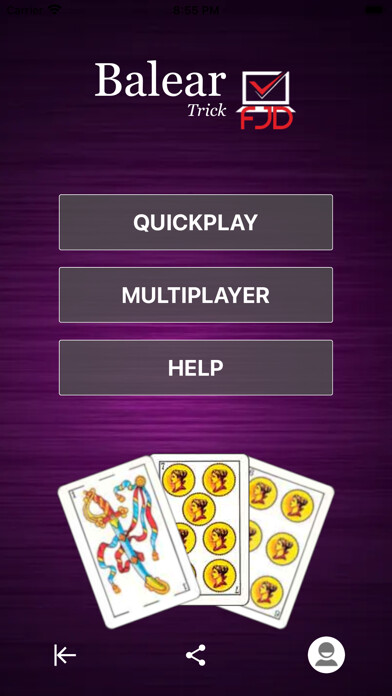 Emulate iPhone app Balear Trick FJD using MyAndroid