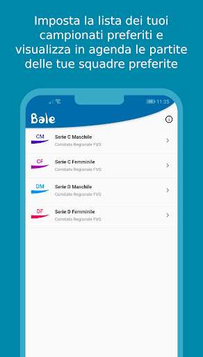 Run android online APK Bale - Pallavolo FVG from MyAndroid or emulate Bale - Pallavolo FVG using MyAndroid