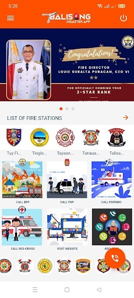 Run android online APK Balisong Disaster App from MyAndroid or emulate Balisong Disaster App using MyAndroid