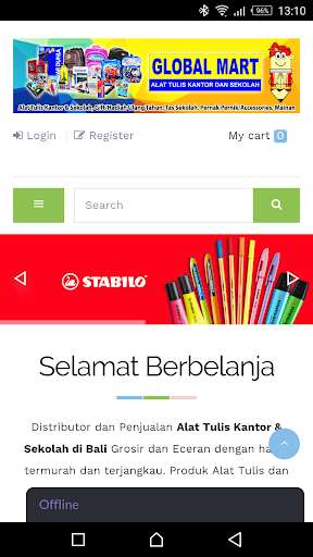Run android online APK Bali Stationery from MyAndroid or emulate Bali Stationery using MyAndroid