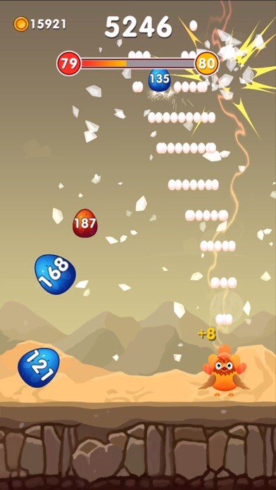 Emulate iPhone app Ball Bounce - Ball Jump using MyAndroid Emulate iPhone app Ball Bounce - Ball Jump using MyAndroid