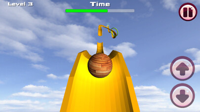 Emulate iPhone app Ball Coaster 3D - Roller Dash using MyAndroid