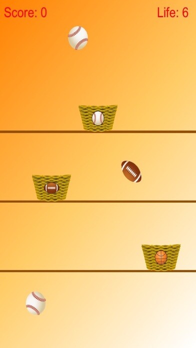 Emulate iPhone app Ball Collect - Separate Baseball, Basketball And Football Free using MyAndroid Emulate iPhone app Ball Collect - Separate Baseball, Basketball And Football Free using MyAndroid