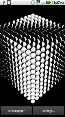 Emulate Android APK Ball Cube 3D Live Wallpaper Emulate Android APK Ball Cube 3D Live Wallpaper