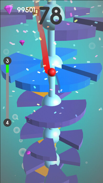 Emulate iPhone app Ball Downstairs using MyAndroid
