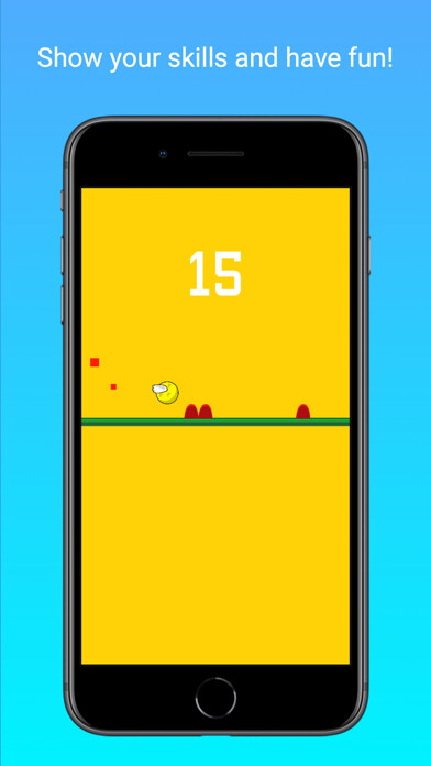 Emulate iPhone app Ball en Bounce using MyAndroid
