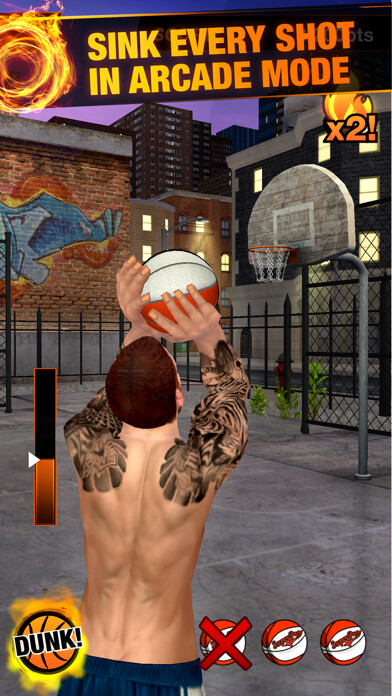 Emulate iPhone app Baller Legends – Be A Slam Dunk Basketball Legend using MyAndroid