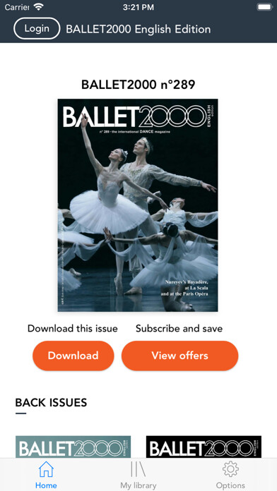 Emulate iPhone app BALLET2000 English Edition using MyAndroid Emulate iPhone app BALLET2000 English Edition using MyAndroid