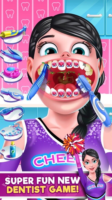 Emulate iPhone app Ballet Dentist Salon using MyAndroid