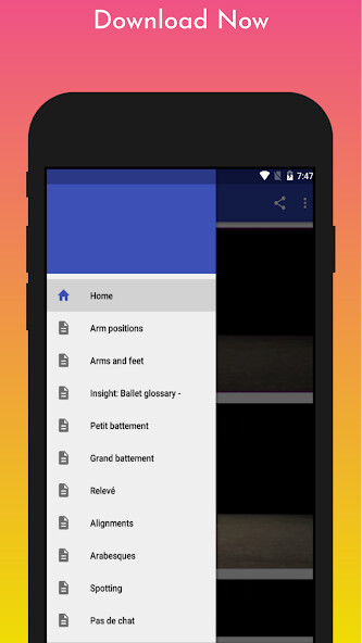 Run android online APK Ballet Tutorial from MyAndroid or emulate Ballet Tutorial using MyAndroid